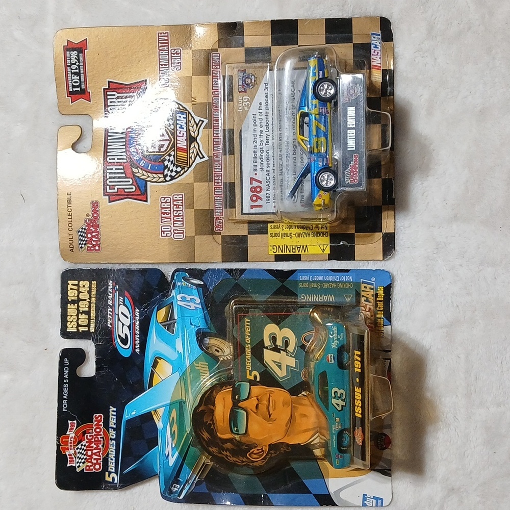 Racing Champions 50th Anniversary 2 Collectible Toy Cars